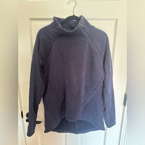 Athleta Dark Blue Zip Sweater